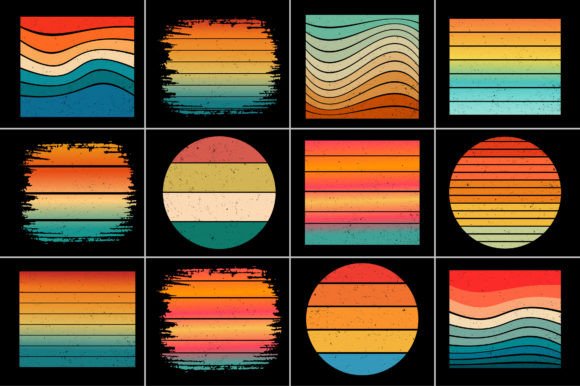 Retro Vintage Sunset Grunge Background Bundle,Sunset,Vintage,Retro,Sunset Bundle,Retro Vintage Sunset.Retro Sunset,Vintage Retro,Vintage Sunset,Retro Colorful Background,Vintage Colorful Background,Pod,T Shirt Elements,Vintage Circle Sunset,retro Circle Sunset,Sunset Graphic Design,Half Circle Vintage,Retro Striped Sunset,Vintage Striped Sunset,Distress