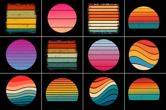 Retro Vintage Sunset Grunge Background Bundle,Sunset,Vintage,Retro,Sunset Bundle,Retro Vintage Sunset.Retro Sunset,Vintage Retro,Vintage Sunset,Retro Colorful Background,Vintage Colorful Background,Pod,T Shirt Elements,Vintage Circle Sunset,retro Circle Sunset,Sunset Graphic Design,Half Circle Vintage,Retro Striped Sunset,Vintage Striped Sunset,Distress