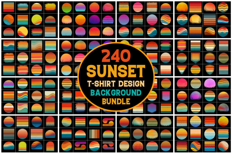 Retro Vintage Sunset Grunge Background Bundle,Sunset,Vintage,Retro,Sunset Bundle,Retro Vintage Sunset.Retro Sunset,Vintage Retro,Vintage Sunset,Retro Colorful Background,Vintage Colorful Background,Pod,T Shirt Elements,Vintage Circle Sunset,retro Circle Sunset,Sunset Graphic Design,Half Circle Vintage,Retro Striped Sunset,Vintage Striped Sunset,Distress