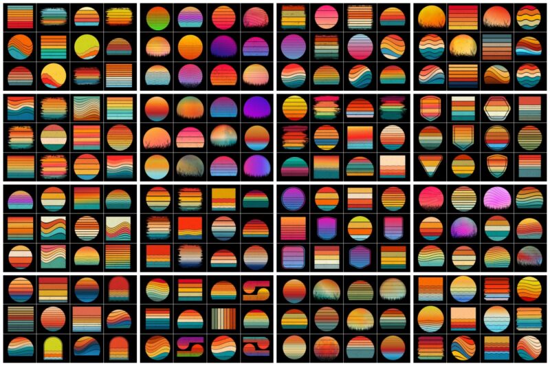 Retro Vintage Sunset Grunge Background Bundle,Sunset,Vintage,Retro,Sunset Bundle,Retro Vintage Sunset.Retro Sunset,Vintage Retro,Vintage Sunset,Retro Colorful Background,Vintage Colorful Background,Pod,T Shirt Elements,Vintage Circle Sunset,retro Circle Sunset,Sunset Graphic Design,Half Circle Vintage,Retro Striped Sunset,Vintage Striped Sunset,Distress