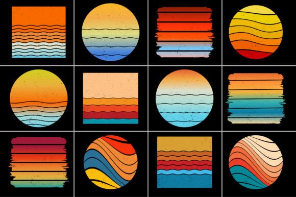 Retro Vintage Sunset Grunge Background Bundle,Sunset,Vintage,Retro,Sunset Bundle,Retro Vintage Sunset.Retro Sunset,Vintage Retro,Vintage Sunset,Retro Colorful Background,Vintage Colorful Background,Pod,T Shirt Elements,Vintage Circle Sunset,retro Circle Sunset,Sunset Graphic Design,Half Circle Vintage,Retro Striped Sunset,Vintage Striped Sunset,Distress