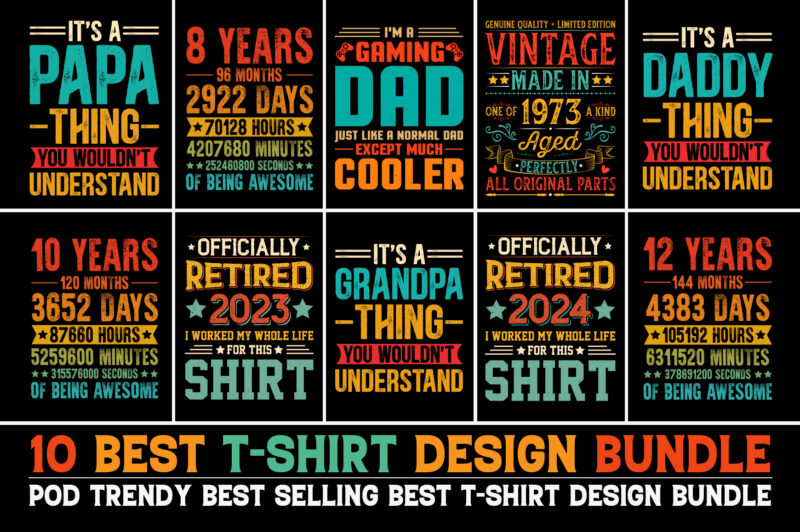 T-Shirt Design Bundle