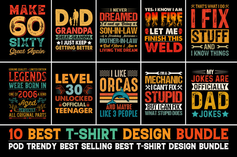 T-Shirt Design Bundle