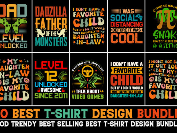 T-shirt design bundle