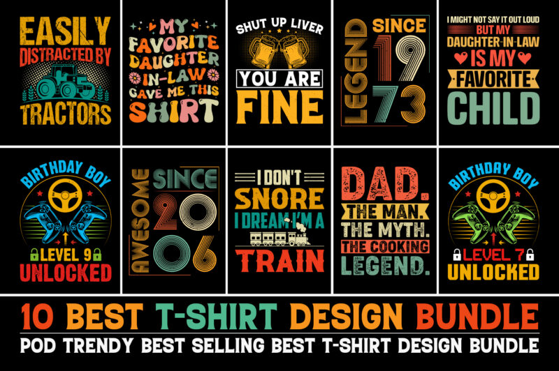 T-Shirt Design Bundle