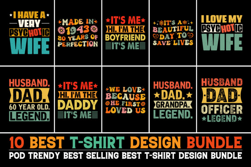 T-Shirt Design Bundle