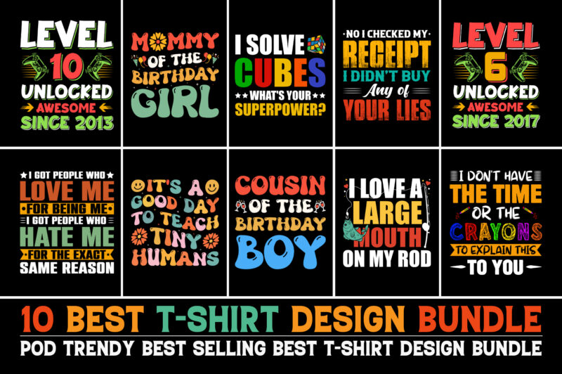 T-Shirt Design Bundle