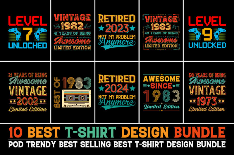 T-Shirt Design Bundle