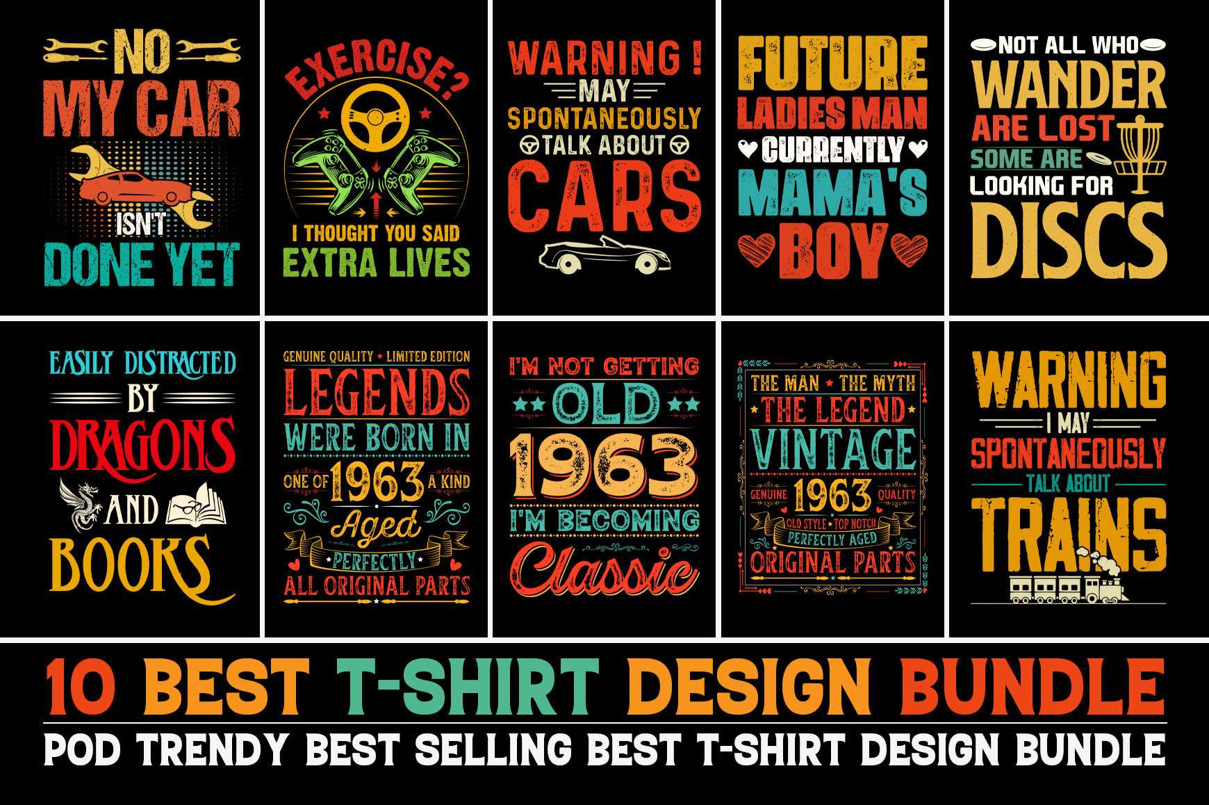 PODbazi: Tshirt Product Design - Design product (T-shirt, Mug, Bag