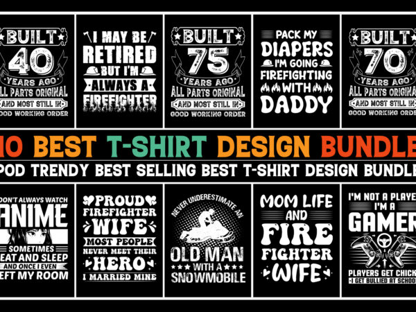 T-shirt design bundle