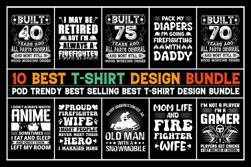 T-Shirt Design Bundle