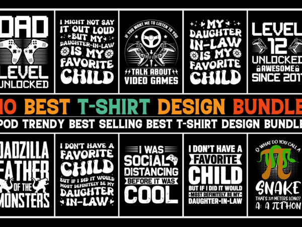 T-shirt design bundle