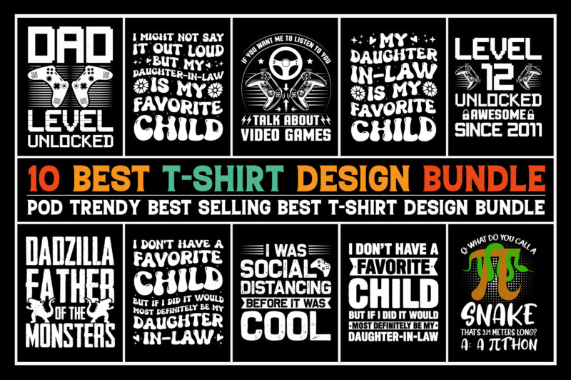 T-Shirt Design Bundle