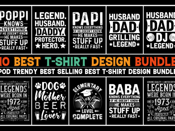 T-shirt design bundle