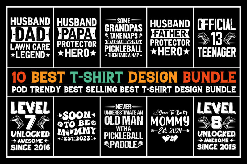 T-Shirt Design Bundle