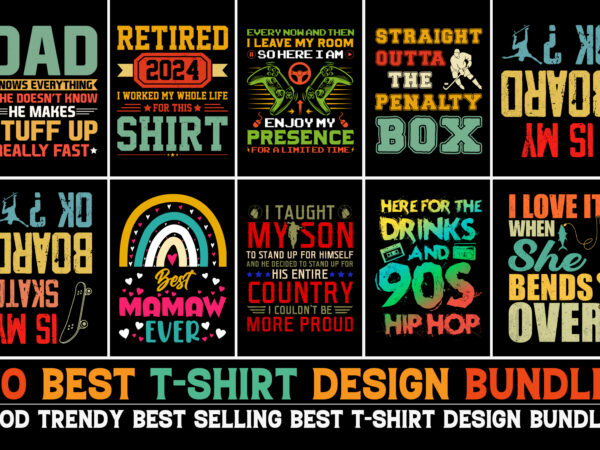 T-shirt design bundle