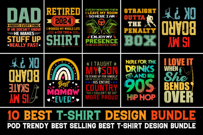 T-Shirt Design Bundle