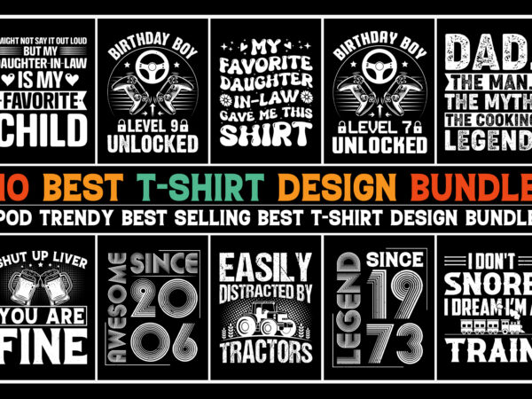 T-shirt design bundle-pod t-shirt design