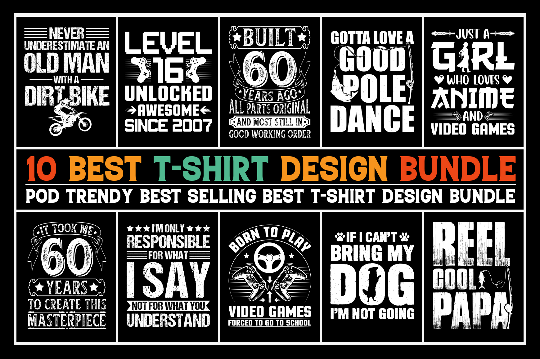 T Shirt Design Bundle Buy T Shirt Designs 