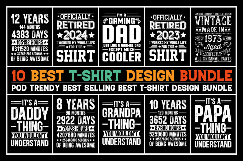 T-Shirt Design-Trendy T-Shirt Design