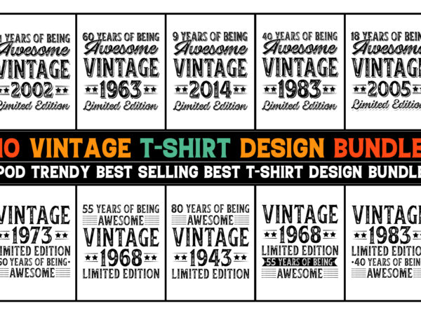 1983 Birthday Vintage T-shirt Design Vector Download