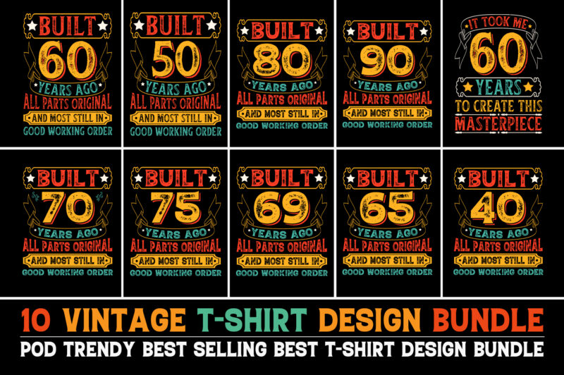 100 T-Shirt Design Bundle 6