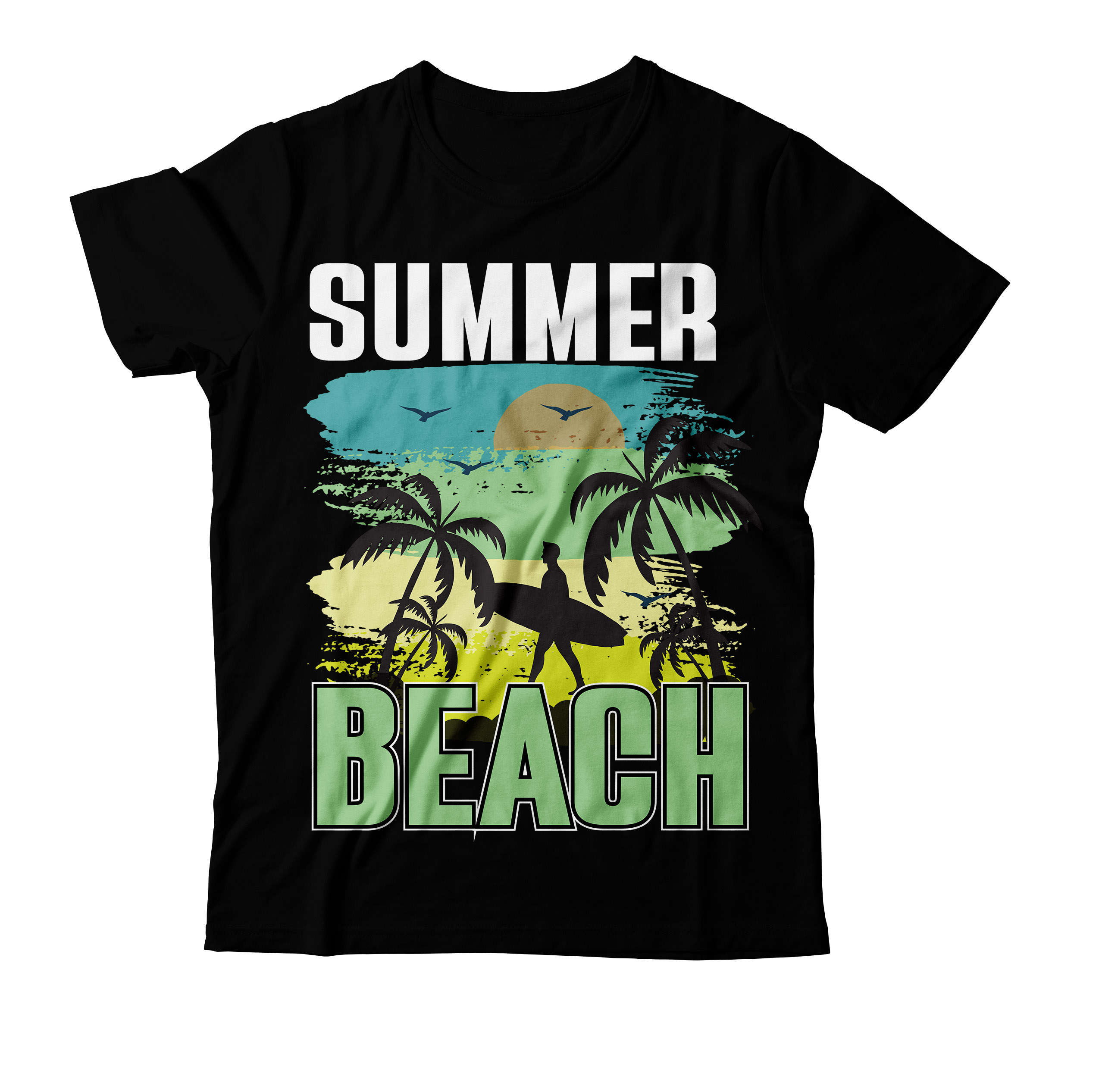 Summer T-Shirt Design, Just Relax its Summer Time T-Shirt Design