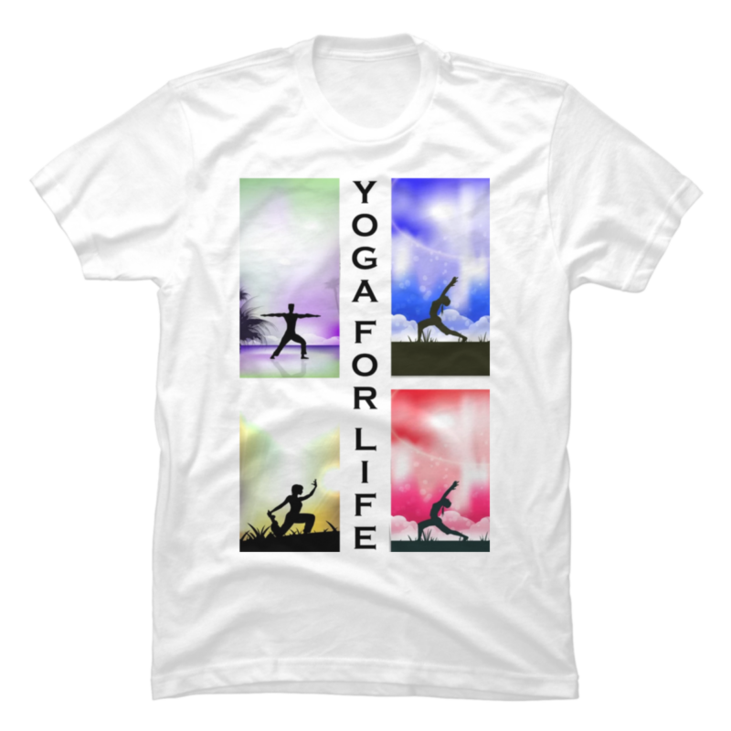 15 Yoga Shirt Designs Bundle For Commercial Use Part 2, Yoga T