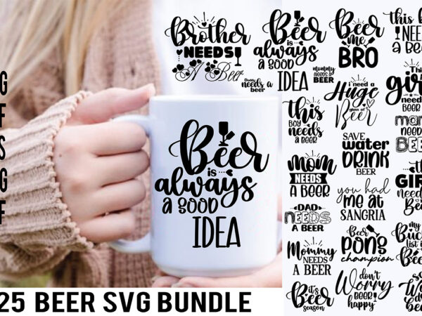 Beer svg bundle t shirt template