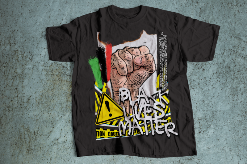 BLACK LIVES MATTERS streetwear style