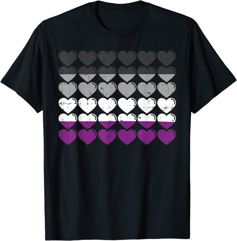 15 Asexual Shirt Designs Bundle For Commercial Use Part 4, Asexual T ...