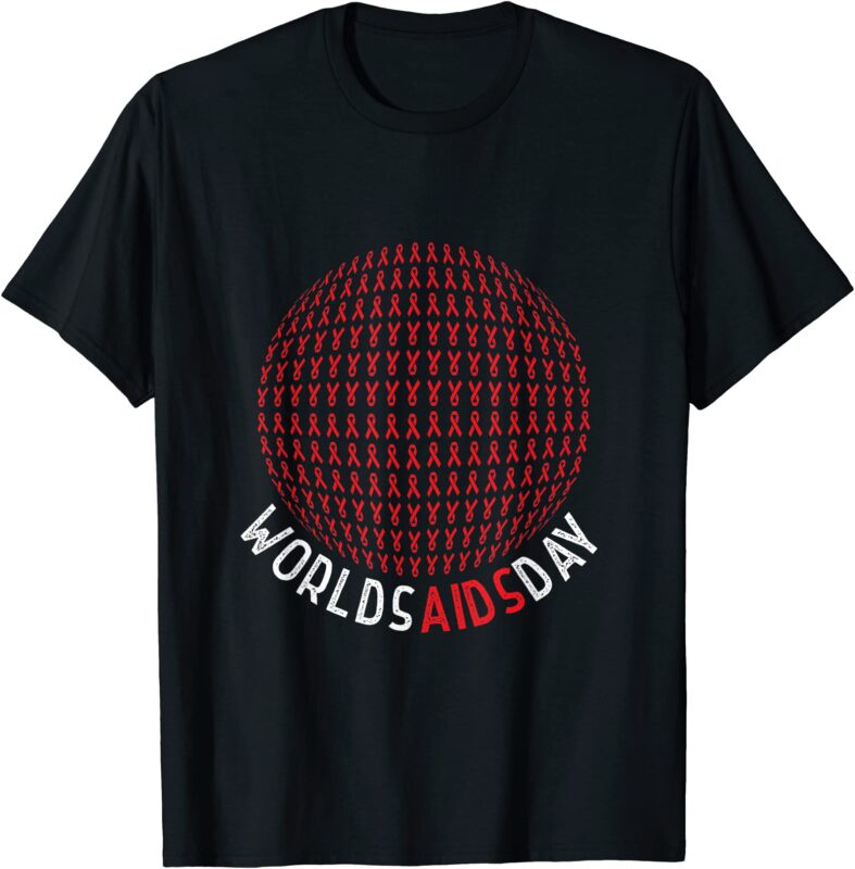 15 World AIDS Day Shirt Designs Bundle For Commercial Use Part 4, World AIDS Day T-shirt, World AIDS Day png file, World AIDS Day digital file, World AIDS Day gift,