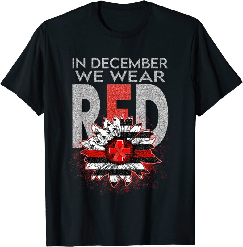 15 World AIDS Day Shirt Designs Bundle For Commercial Use Part 4, World AIDS Day T-shirt, World AIDS Day png file, World AIDS Day digital file, World AIDS Day gift,