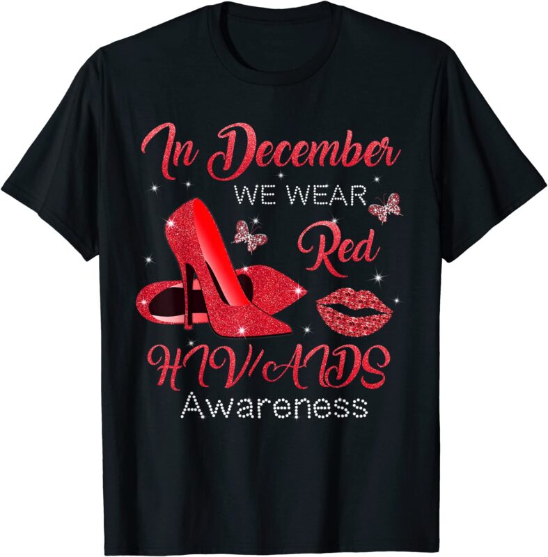 15 World AIDS Day Shirt Designs Bundle For Commercial Use Part 3, World AIDS Day T-shirt, World AIDS Day png file, World AIDS Day digital file, World AIDS Day gift,