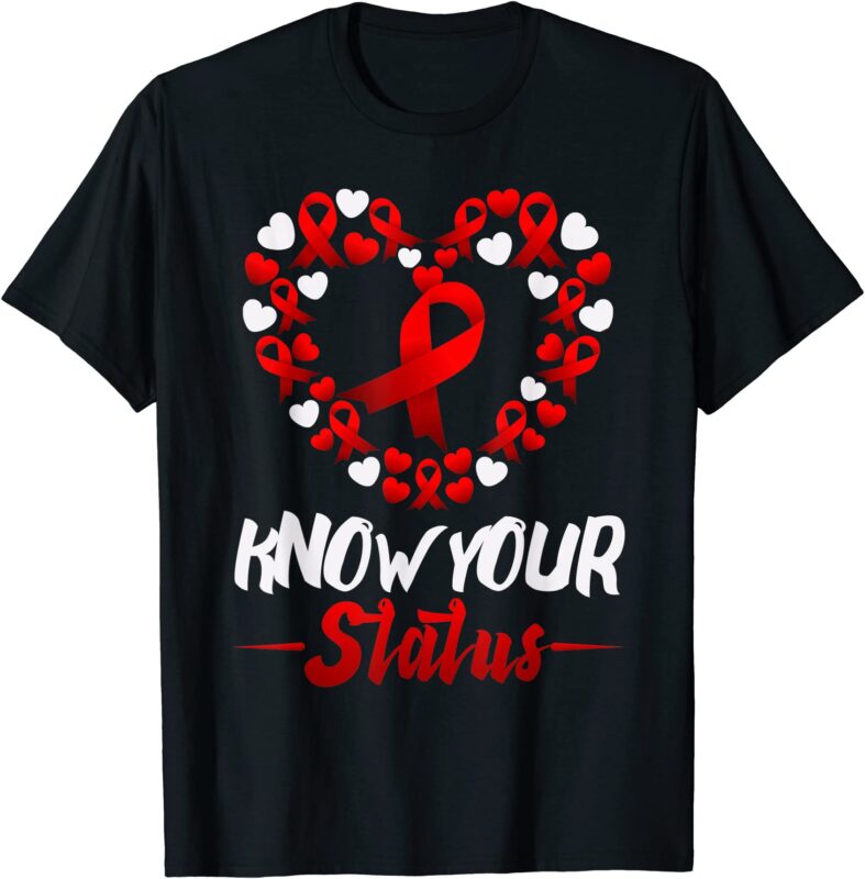 15 World AIDS Day Shirt Designs Bundle For Commercial Use Part 3, World AIDS Day T-shirt, World AIDS Day png file, World AIDS Day digital file, World AIDS Day gift,