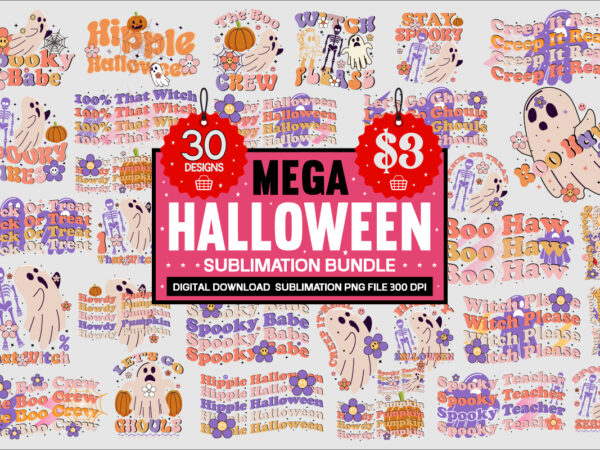 Halloween sublimation bundle ,spooky bundle png, halloween svg, halloween bundle, spooky png, spooky season vibes svg bundle, funny halloween svg, retro halloween svg dxf ,retro halloween bundle, retro halloween png, graphic t shirt