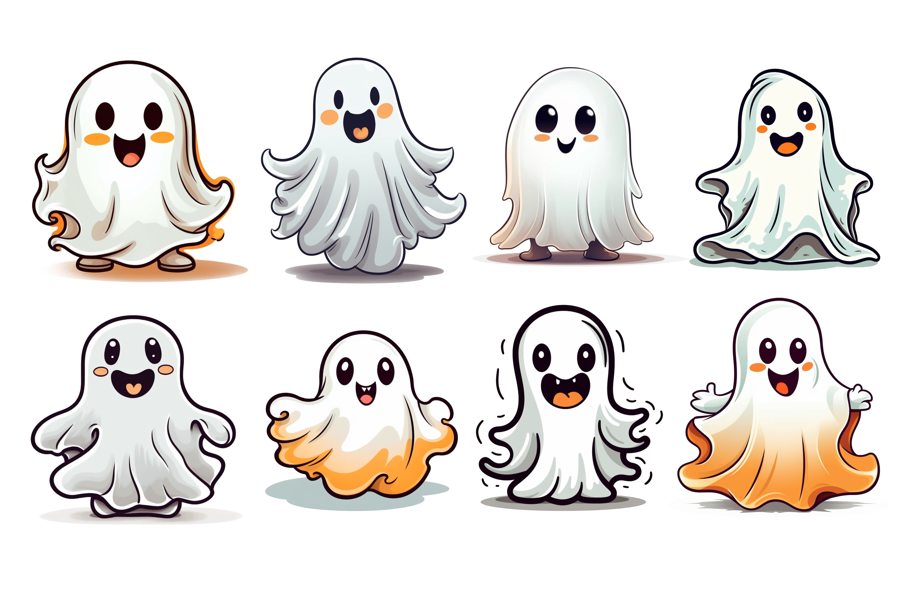 cute ghost clipart