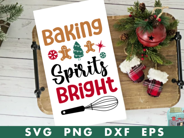 Baking spirits bright, tshirt