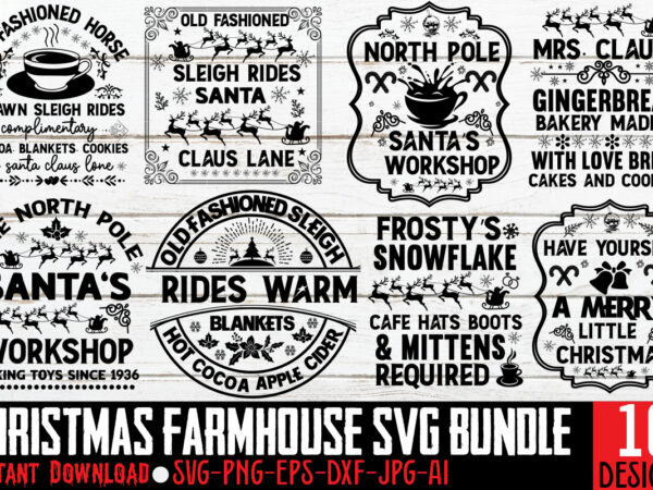 Christmas farmhouse svg bundle,frosty’s snowflake cafe hats boots & mittens required t-shirt design,vintage christmas bundle, vintage christmas sign vintage christmas sign bundle, vintage christmas svg bundle vintage, christmas png bundle