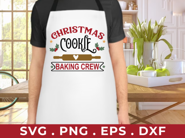 Christmas cookie baking crew tshirt designs