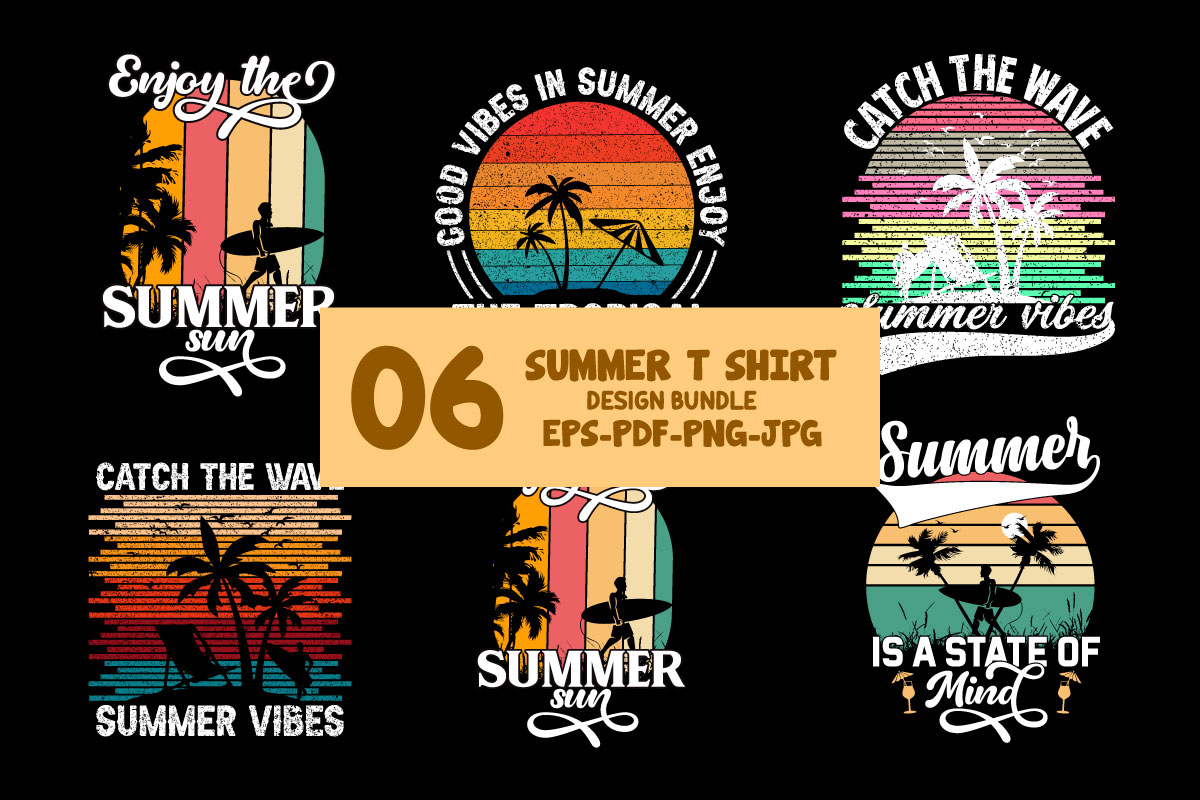 summer-t-shirt-design-bundle-best-summer-t-shirt-design-in-photoshop