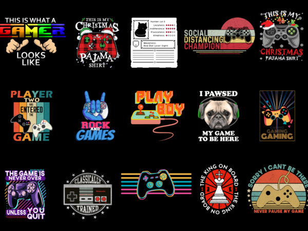 15 game shirt designs bundle for commercial use part 7, game t-shirt, game png file, game digital file, game gift, game download, game design dbh
