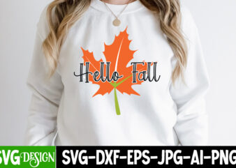 Hello Fall T-Shirt Design, Hello Fall Vector t-Shirt Design, Autumn Blessing T-Shirt Desgn, Autumn Blessing Vector T-Shirt Design, Fall SVG Bundle, Fall Svg, Autumn Svg, Thanksgiving Svg, Fall Svg Designs,