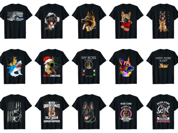 15 german shepherd shirt designs bundle for commercial use part 5, german shepherd t-shirt, german shepherd png file, german shepherd digital file, german shepherd gift, german shepherd download, german shepherd design