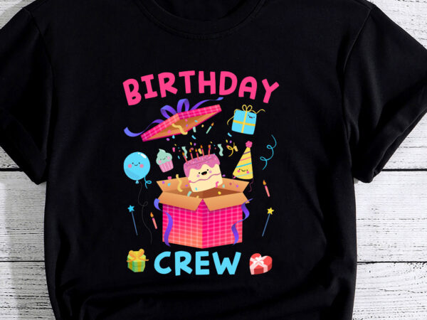 Birthday crew t-shirt birthday squad t-shirt boys girls kids t-shirt pc