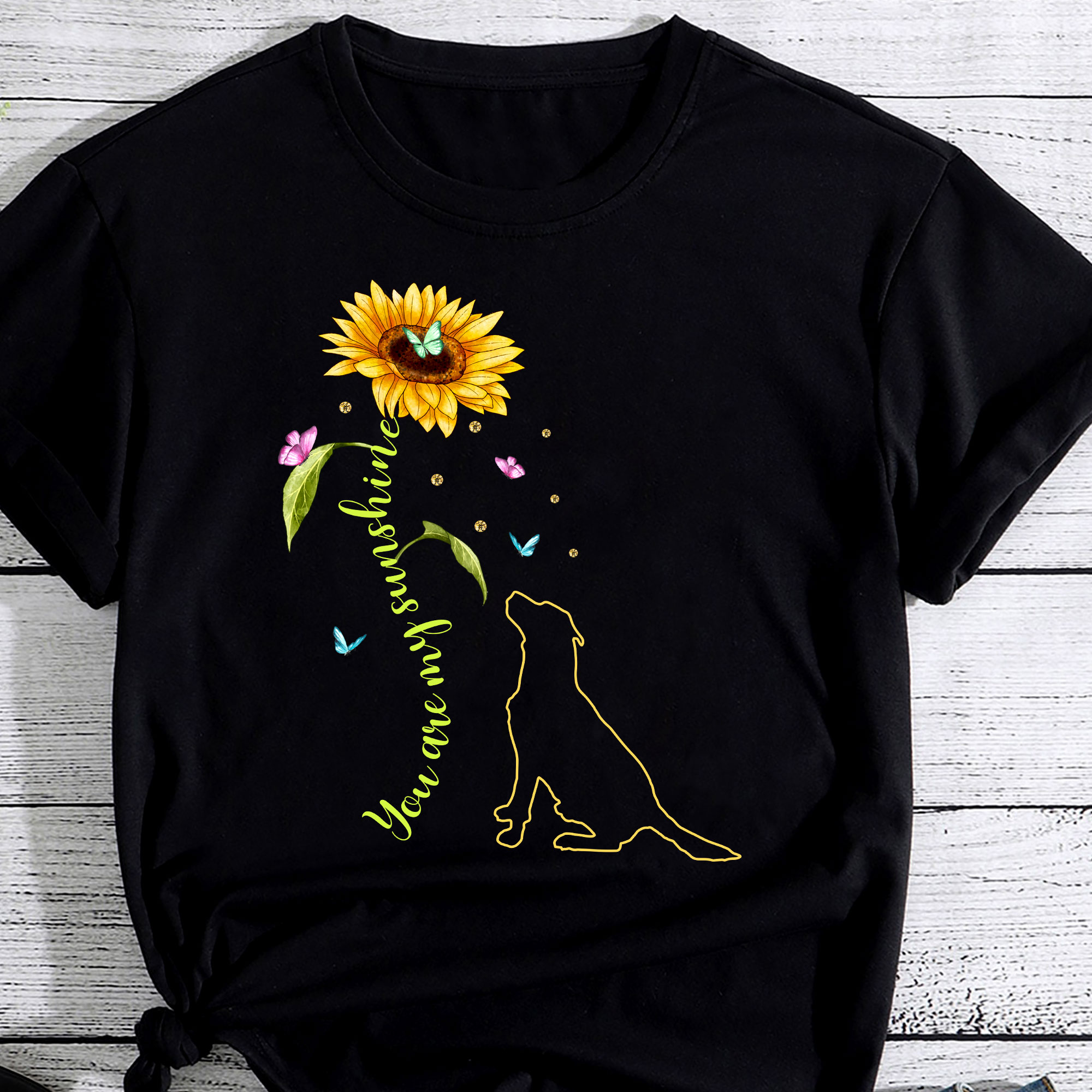 Cute Dog, Sunshine Dog Lover, Dog Owner T-Shirt PC - Buy t-shirt designs