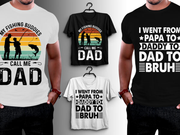 Dad papa daddy t-shirt design