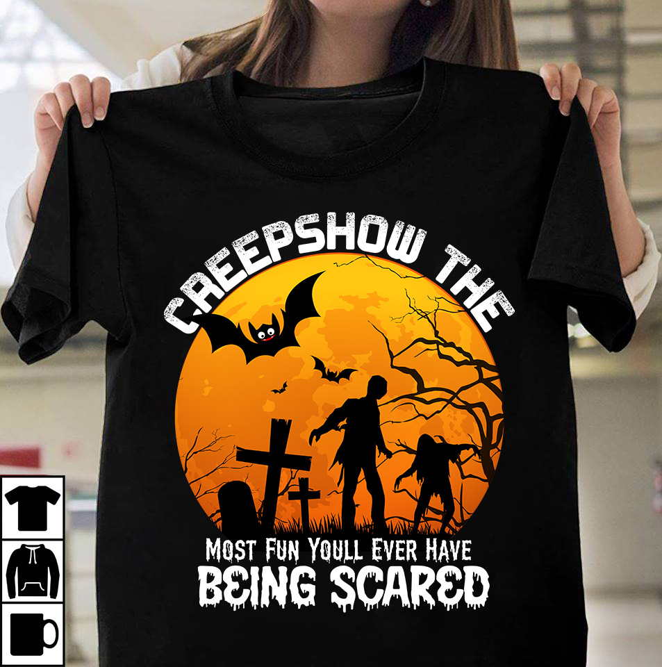 Creepshow The Most Fun Youll Ever Have Being Scared T-shirt Design ...