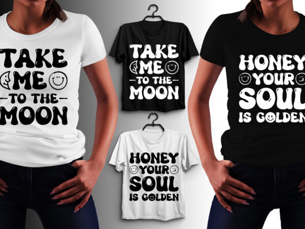 Groovy trendy t-shirt design