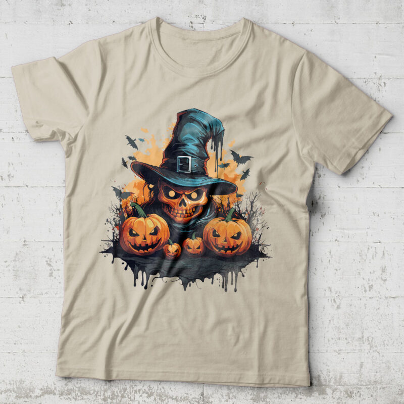 Halloween t-shirt design 18